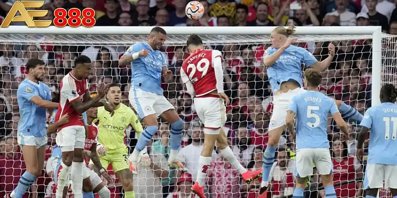 Trận chung kết mùa giải diễn ra giữa Man City vs Arsenal